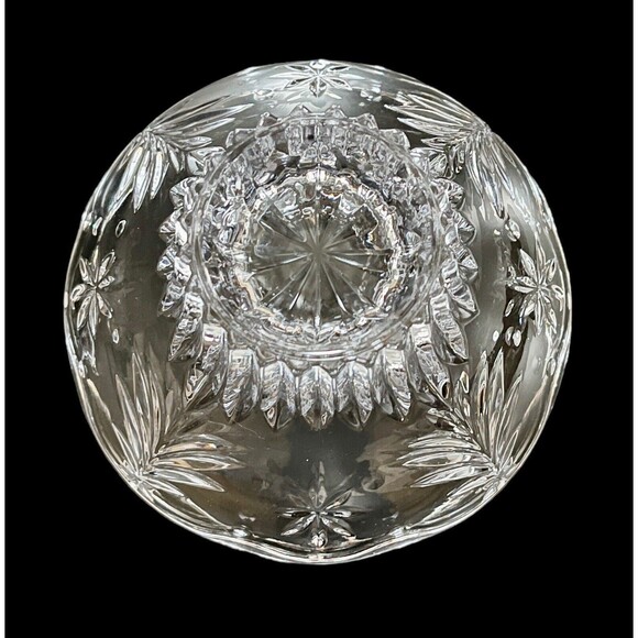 MIKASA Celebrations Christmas Night Collection 6” Crystal Footed Bowl Candy Dish - Picture 7 of 7
